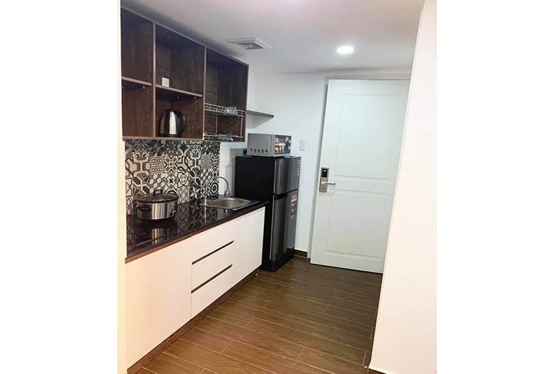 Studio flat for rent on Nguyen Trai St come with full of services