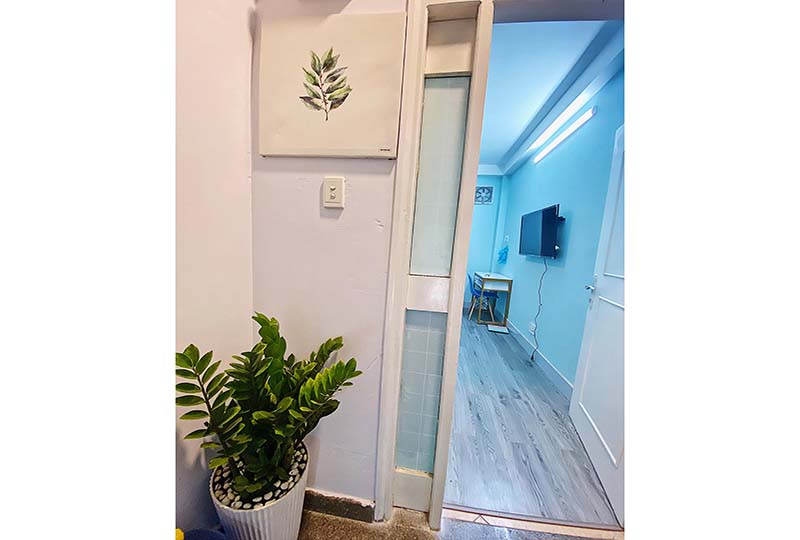 Studio serviced apartment rental on De Tham Street, District 1 Saigon