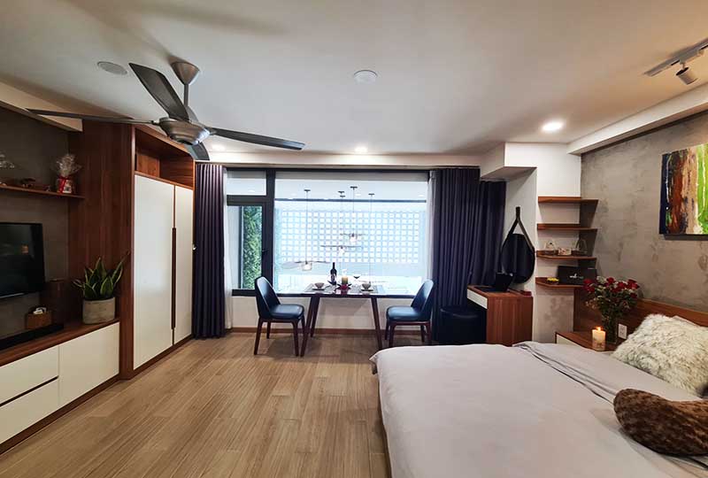 Serviced apartment for lease on Binh An Ward District 2 Saigon