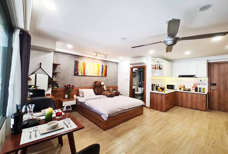 Serviced apartment for lease on Binh An Ward District 2 Saigon