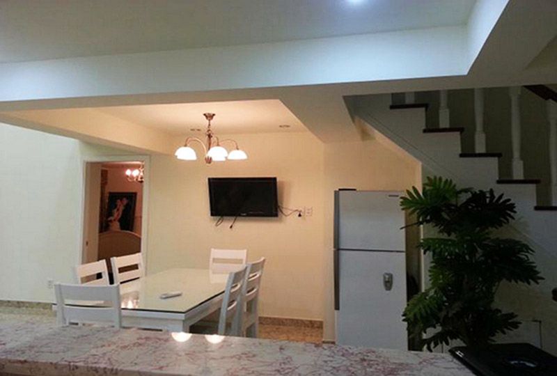 Loft-house apartment for rent in Phu Hoang Anh District 7 .