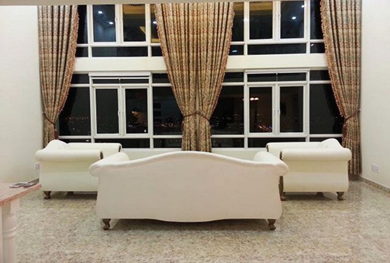 Loft-house apartment for rent in Phu Hoang Anh District 7 .
