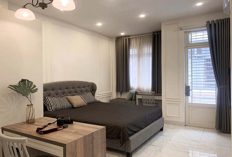 Studio leasing now in District 4, Khanh Hoi Street