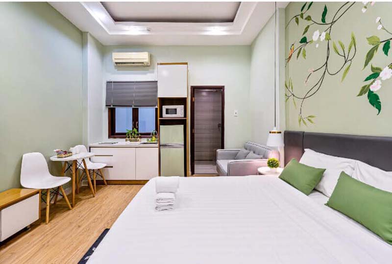 Studio leasing in Ben Thanh Ward, District 1, Ho Chi Minh City