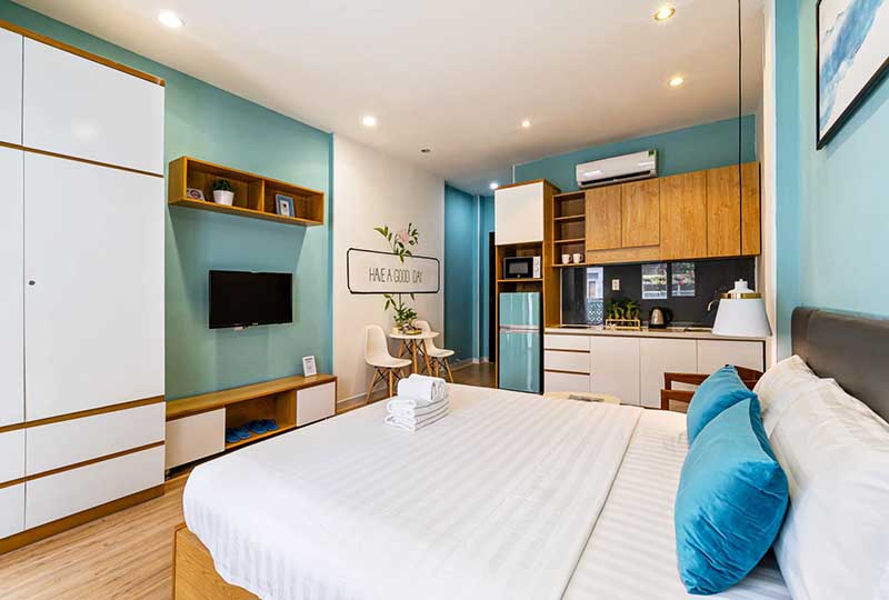 Studio leasing in Ben Thanh Ward, District 1, Ho Chi Minh City