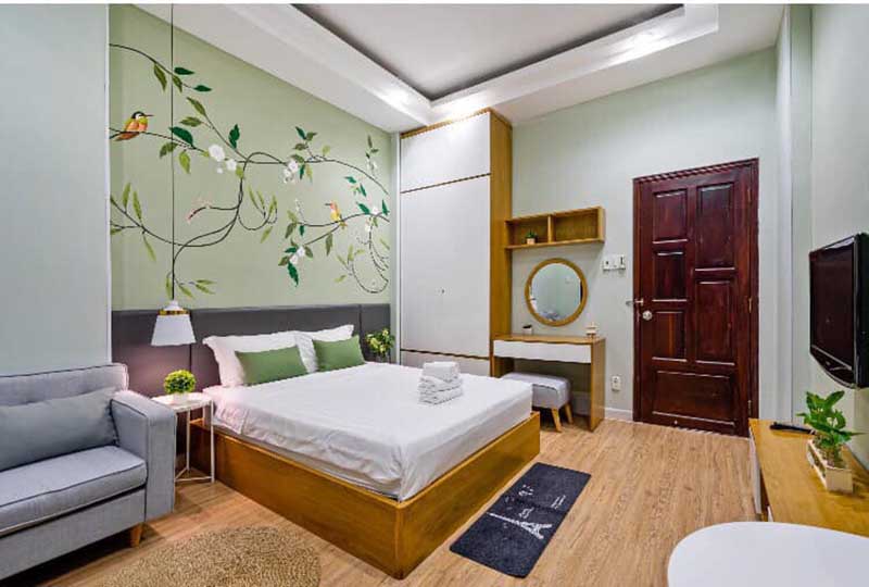 Studio leasing in Ben Thanh Ward, District 1, Ho Chi Minh City