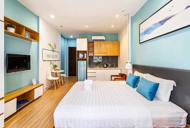 Studio leasing in Ben Thanh Ward, District 1, Ho Chi Minh City