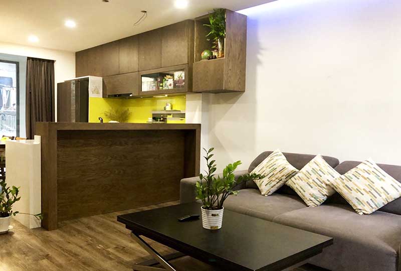 Spacious serviced apartment for rent in DaKao, District 1 Saigon
