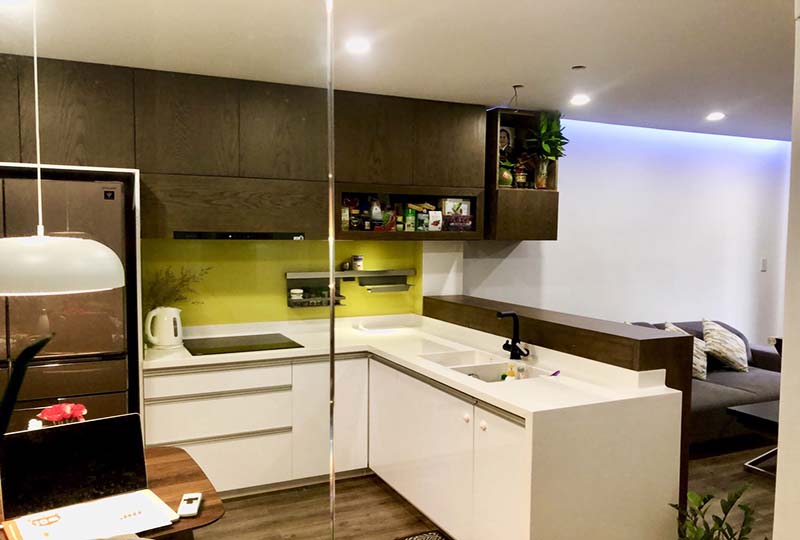 Spacious serviced apartment for rent in DaKao, District 1 Saigon
