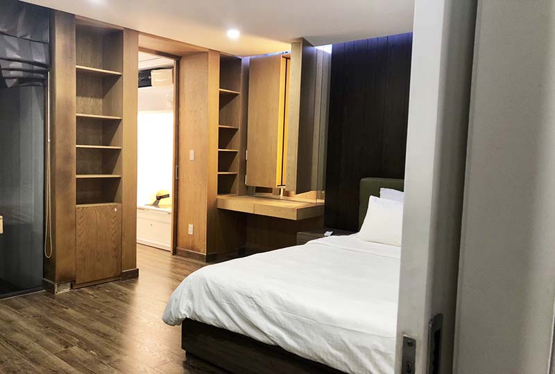 Spacious serviced apartment for rent in DaKao, District 1 Saigon