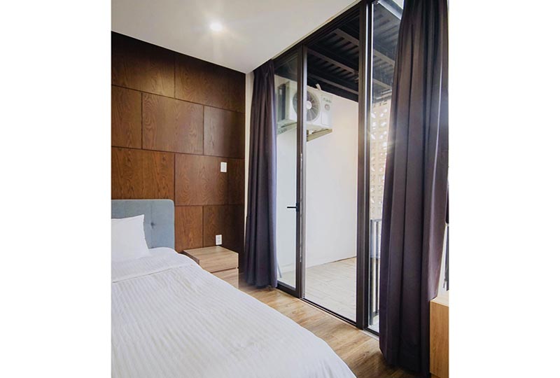 Bright serviced apartment rental in Dakao area District 1 Ho Chi Minh City