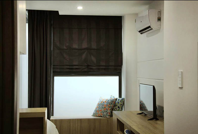 Studio rental flat with small garden in Dakao Distric 1 HCMC