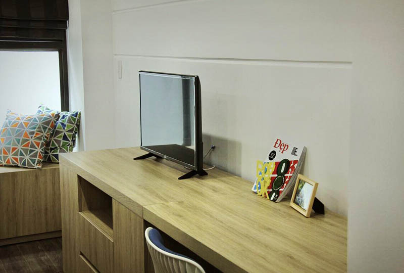 Studio rental flat with small garden in Dakao Distric 1 HCMC