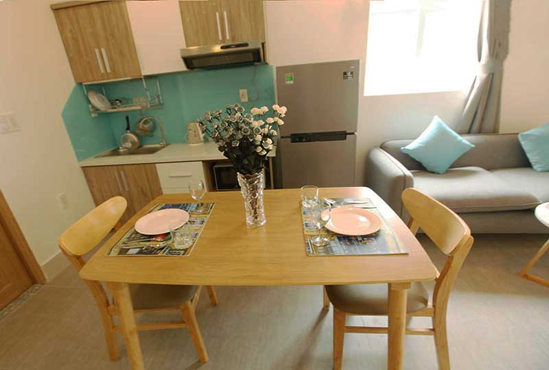 Bright serviced flat rental on Nguyen Ba Huan St, Thao Dien, District 2