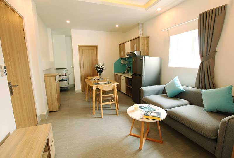 Bright serviced flat rental on Nguyen Ba Huan St, Thao Dien, District 2