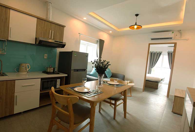 Bright serviced flat rental on Nguyen Ba Huan St, Thao Dien, District 2