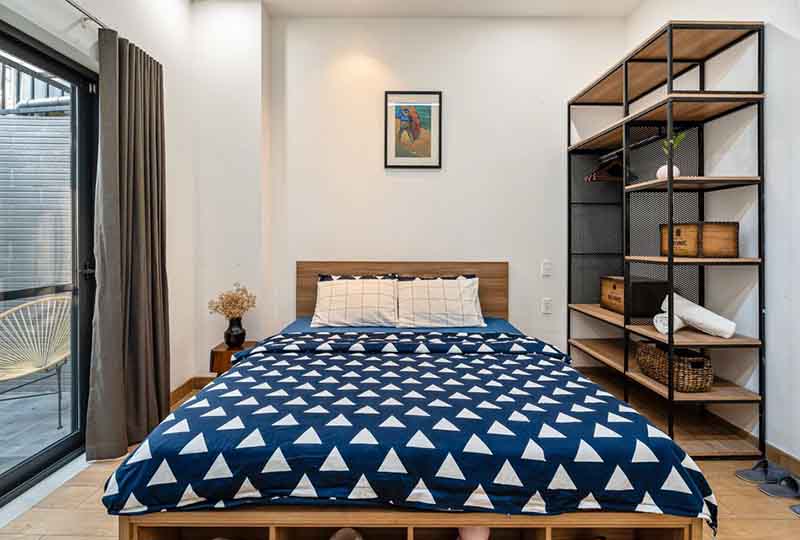 Bright studio serviced apartment in Binh Thanh Dist for rent
