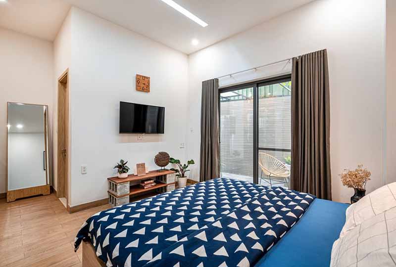 Bright studio serviced apartment in Binh Thanh Dist for rent