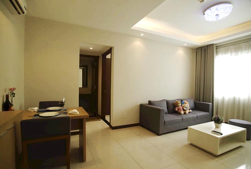 Nice serviced apartment for rent on Truong Dinh St, District 3, Saigon