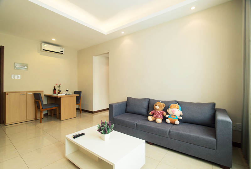 Nice serviced apartment for rent on Truong Dinh St, District 3, Saigon