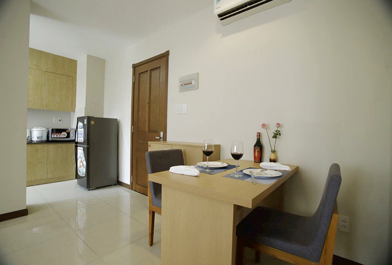 Nice serviced apartment for rent on Truong Dinh St, District 3, Saigon