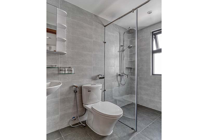 Bright-light serviced apartment rental on Thao Dien, Saigon, District 2