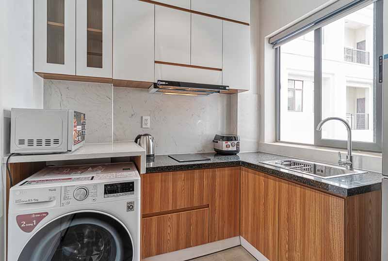 Spacious one bedroom serviced apartment on Thao Dien for rent