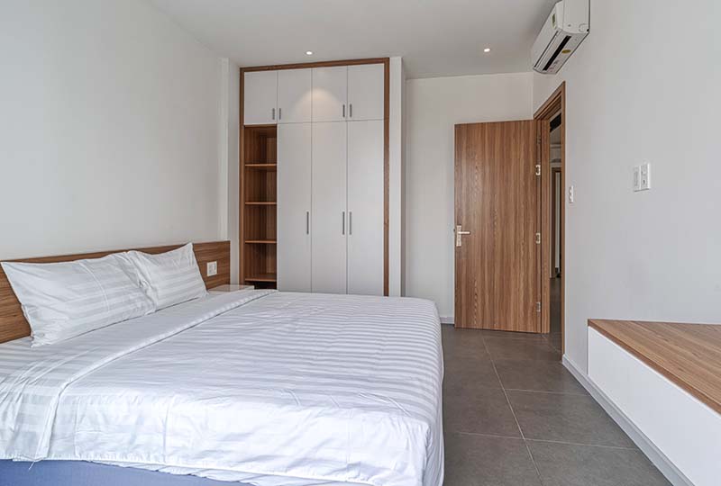 Spacious one bedroom serviced apartment on Thao Dien for rent