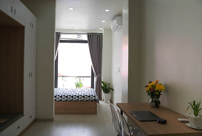 Room for rent in Binh Thanh Districts on Nguyen Van Dau Street.