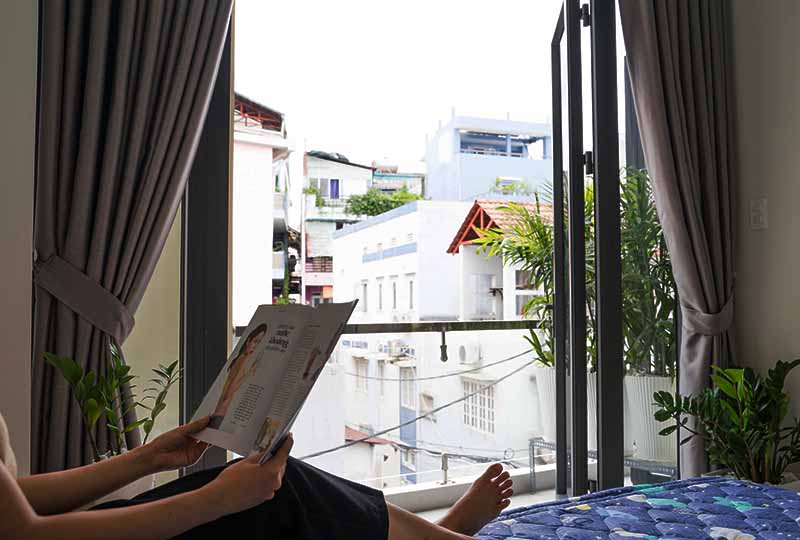 Room for rent in Binh Thanh Districts on Nguyen Van Dau Street.