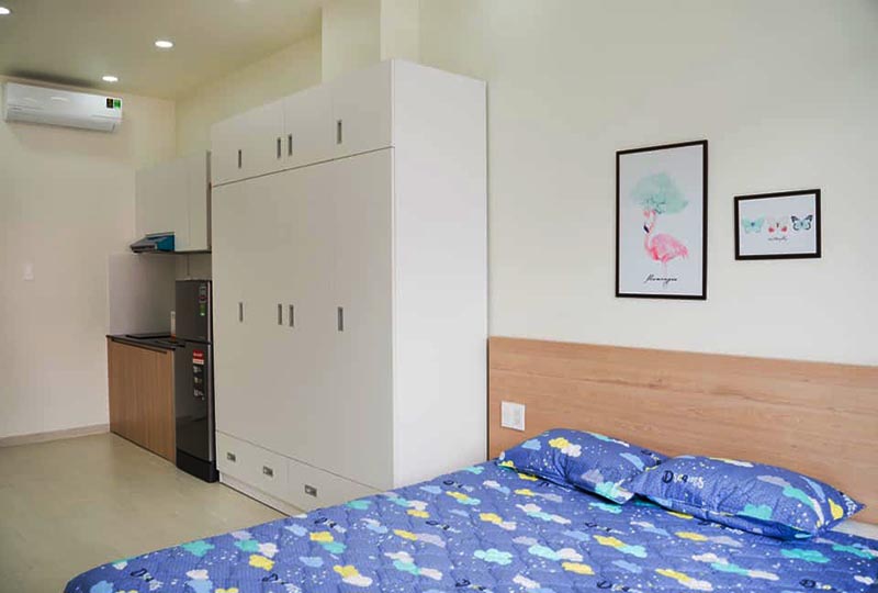 Room for rent in Binh Thanh Districts on Nguyen Van Dau Street.