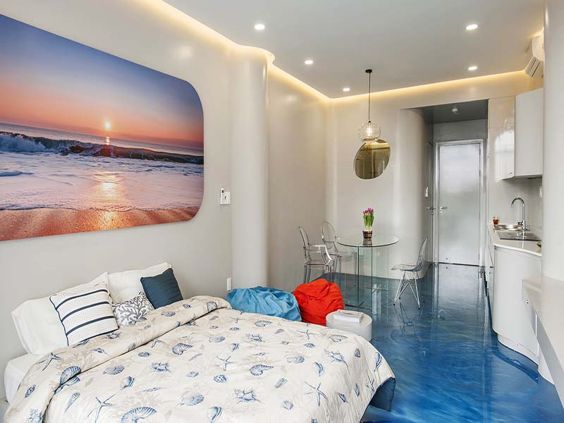 Bright-light serviced apartment for rent in District 3 Nam Ki Khoi Nghia St. 