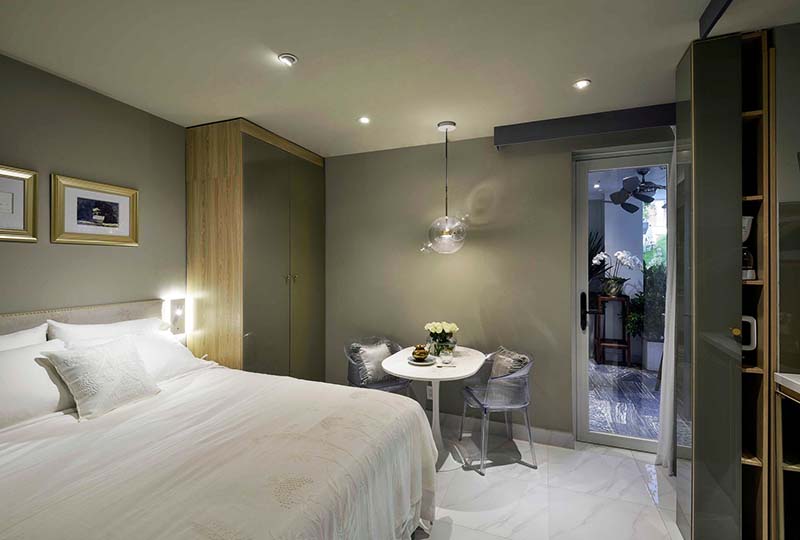 Studio apartment for rent in District 1, Saigon City Center come with full of services