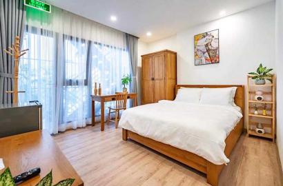 Studio flat leasing in Phu Nhuan District, Huynh Van Banh Street