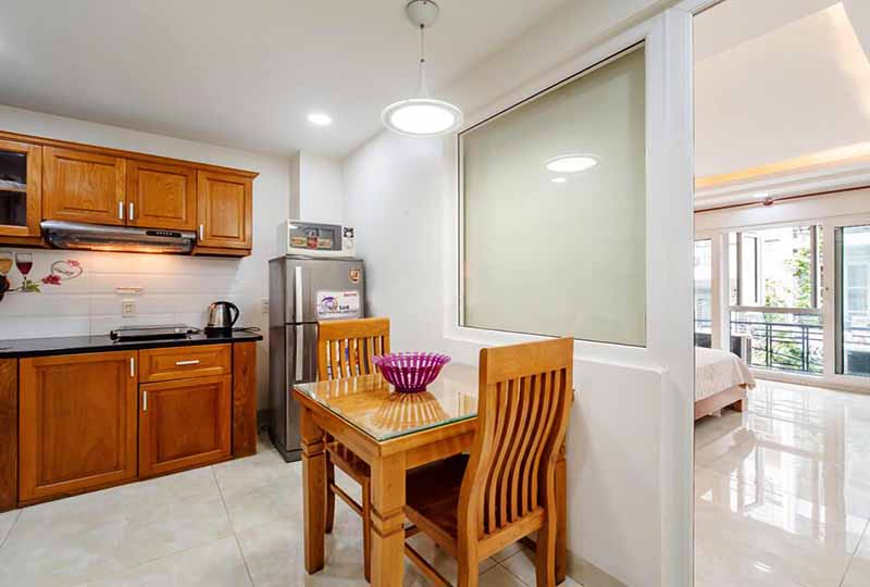 Serviced apartment rental nearly Ben Thanh Market District 1