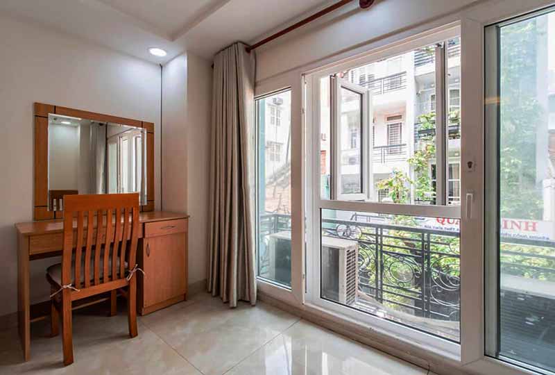 Serviced apartment rental nearly Ben Thanh Market District 1