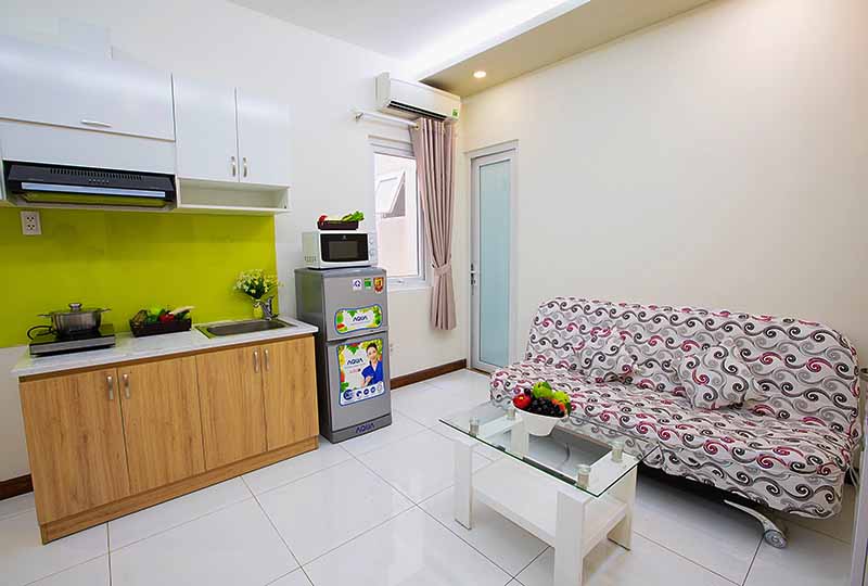 Serviced apartment for rent in Tan Dinh Ward District 1 HCMC