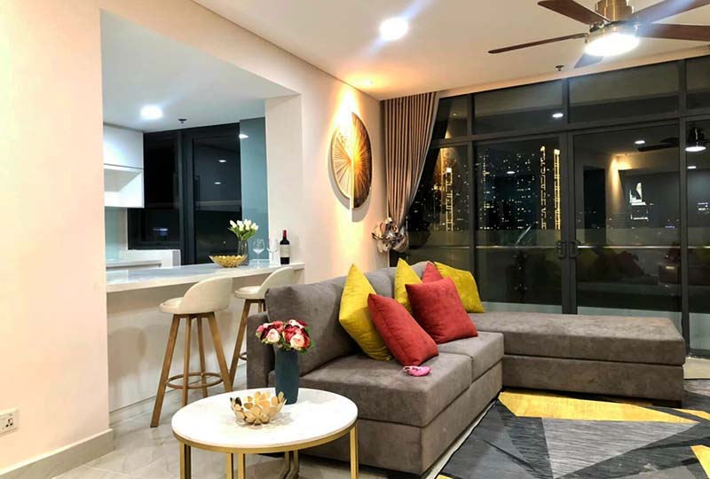 Luxury apartment for rent on Ngo Tat To Street - City Garden Building