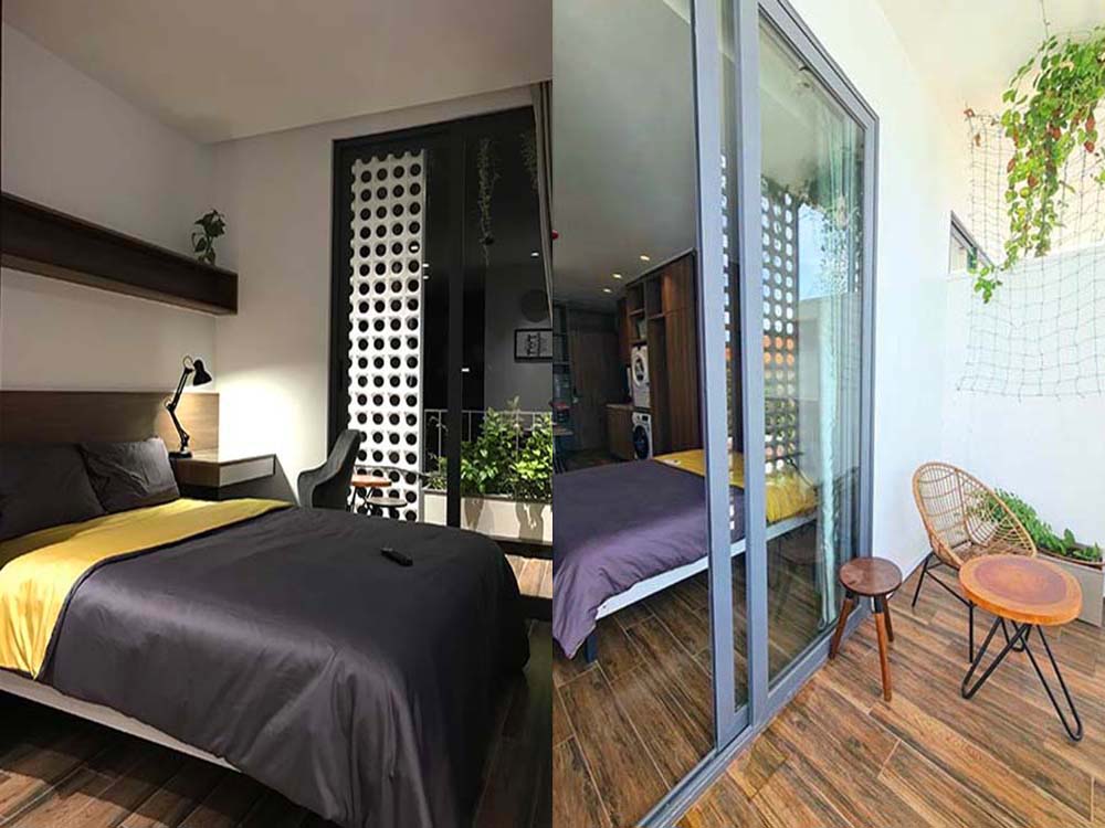 Windy serviced apartment for rent in District 10 Ho Chi Minh City