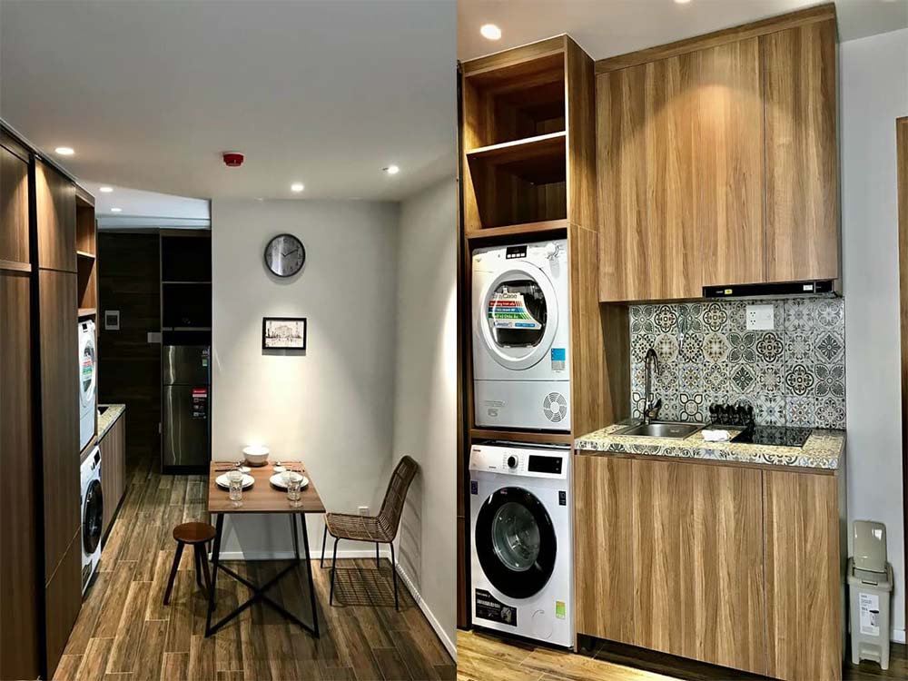 Windy serviced apartment for rent in District 10 Ho Chi Minh City