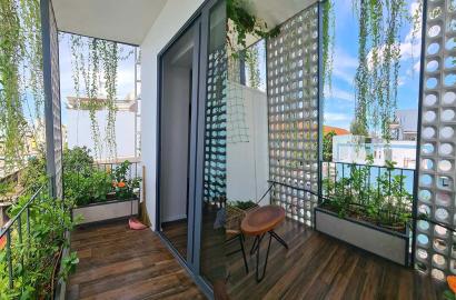 Windy serviced apartment for rent in District 10 Ho Chi Minh City