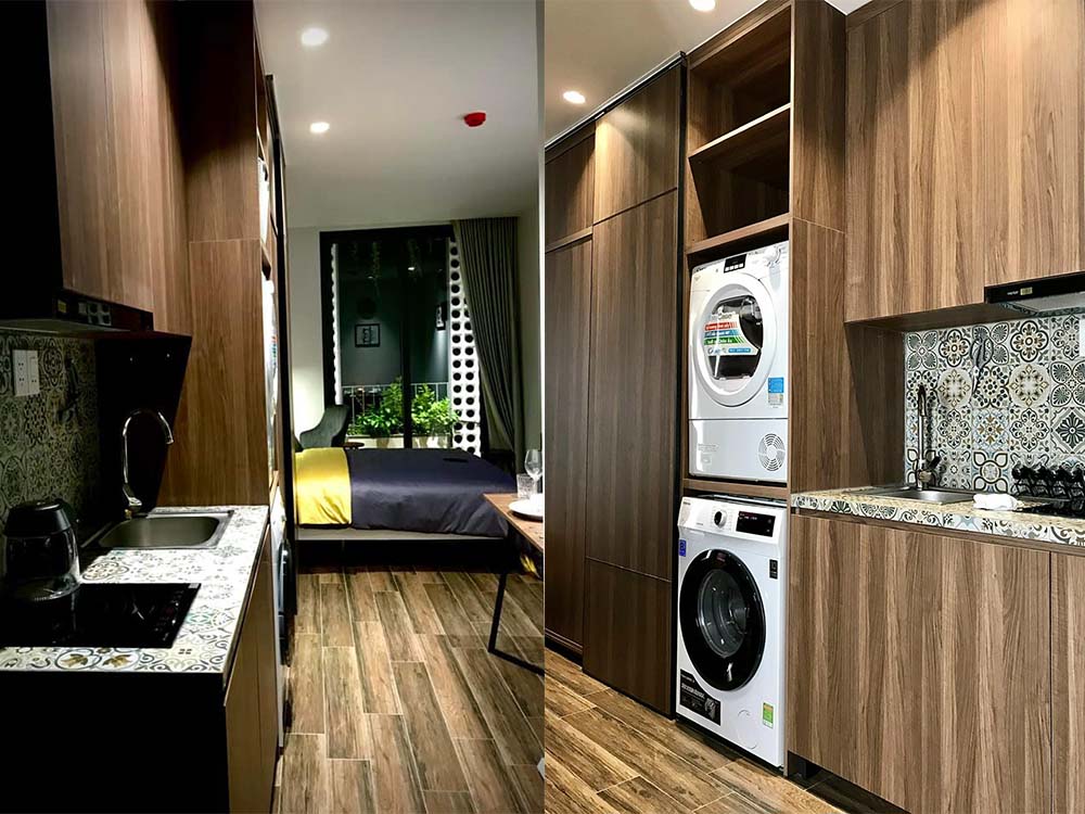 Windy serviced apartment for rent in District 10 Ho Chi Minh City