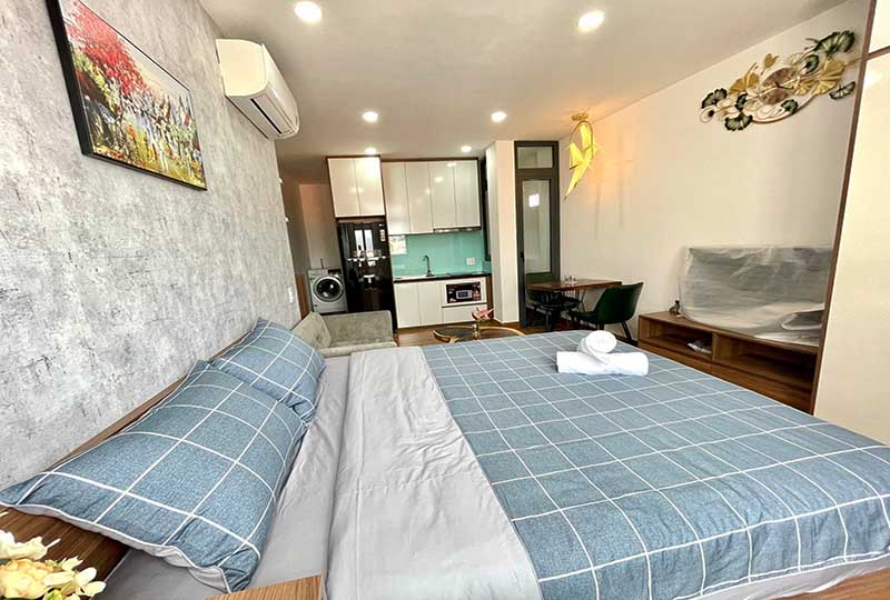 Studio serviced apartment on Thao Dien area District 2 for lease 