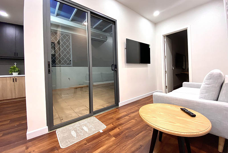 Spacious serviced apartment for rent on Ki Dong Street, District 3, HCMC