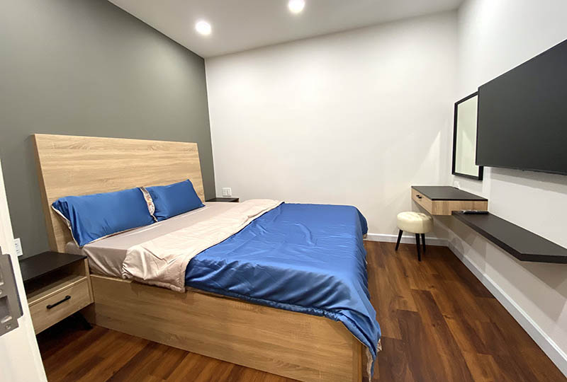Spacious serviced apartment for rent on Ki Dong Street, District 3, HCMC