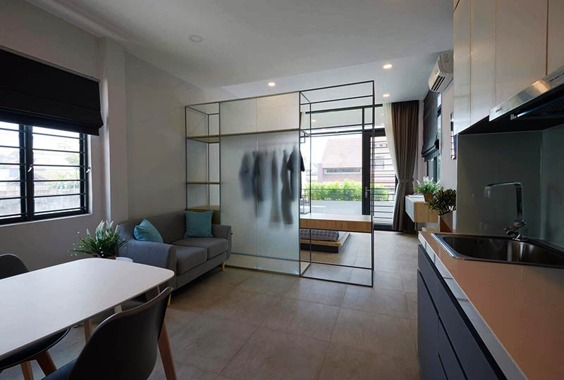 Free style studio serviced apartment for rent on Phan Ton St, District 1