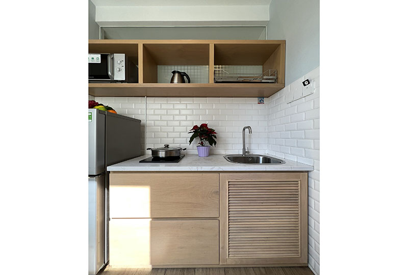 Opened studio serviced apartment for rent in District 4 HCMC