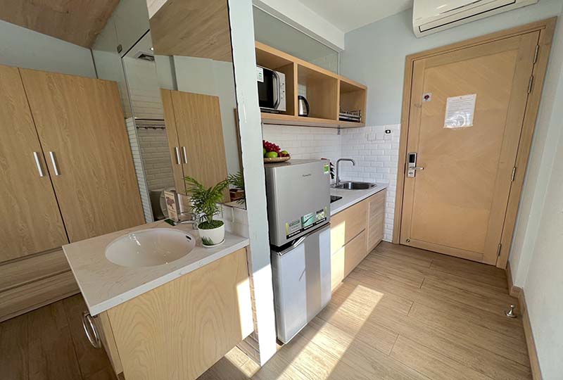 Opened studio serviced apartment for rent in District 4 HCMC