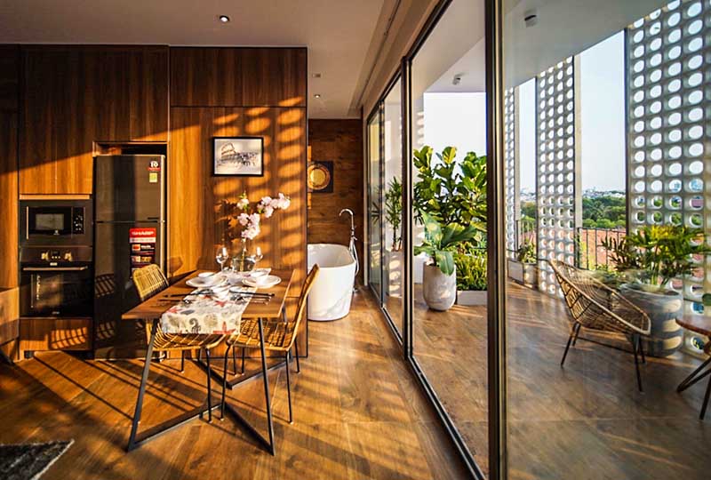 Luxury serviced apartment for rent in District 10 Saigon City Center