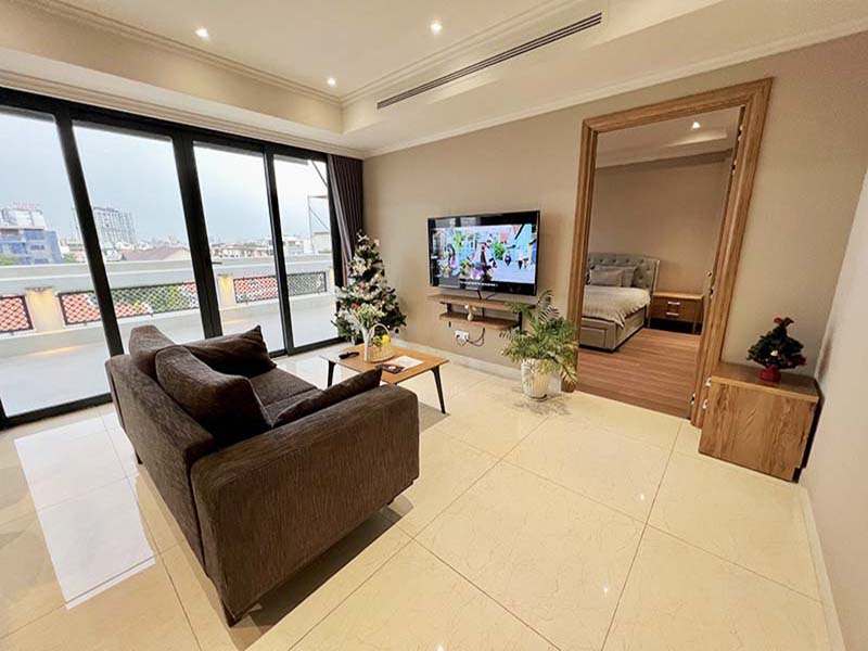 Penthouse serviced apartment leasing in Thao Dien Area District 2 Thu Duc City